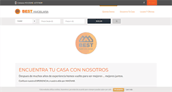 Desktop Screenshot of bestinmobiliaria.com